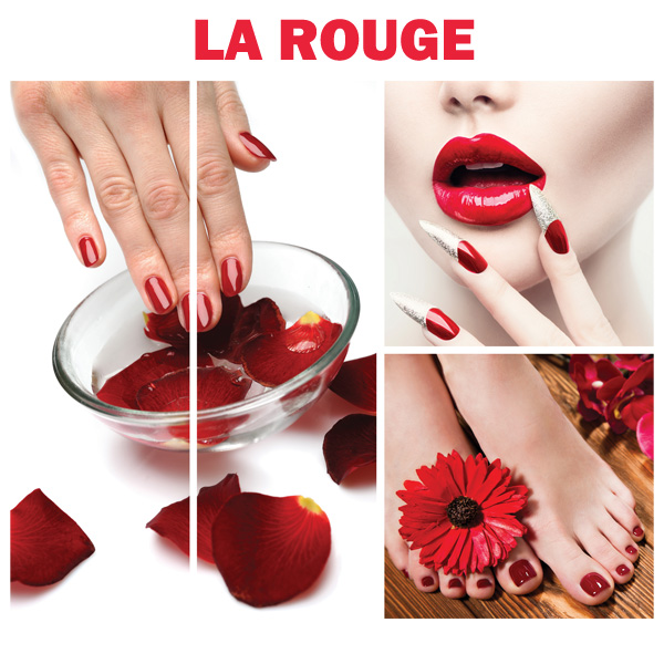 Canvas LA ROUGE - Set of 4pcs